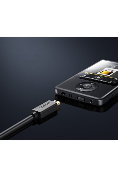 Ugreen Kabel przewód USB - mini USB 480Mbps 1m czarny