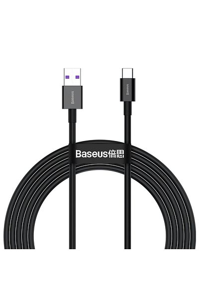 Baseus Kabel przewód Superior do Huawei USB - USB-C 11V / 6A SuperCharge 2m - czarny