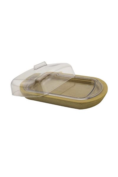 gogiva Untieră din plastic cu capac și tavă din lemn