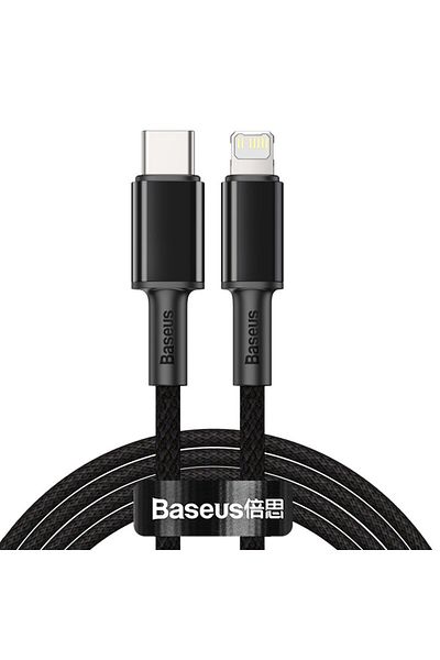Baseus Kabel przewód do iPhone USB-C - Lightning szybkie ładowanie 20W 2m - czarny