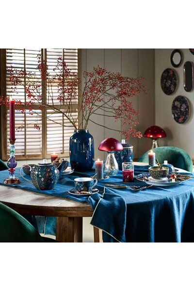 Pip Studio Porcelain bowl, Pip Studio, Blue, 18cm, Berry Blues collection