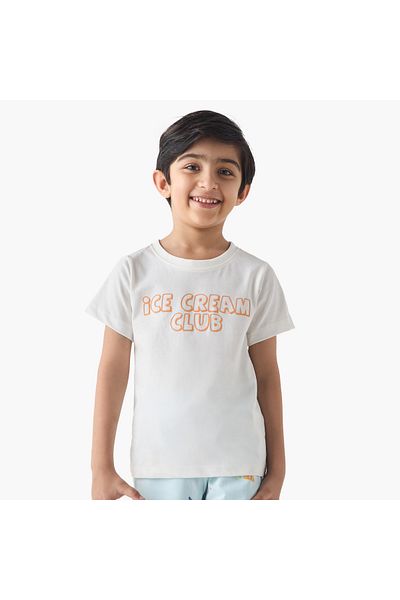 Juniors طقم تي شيرت وشورت مطبوع مكون من 3 قطع