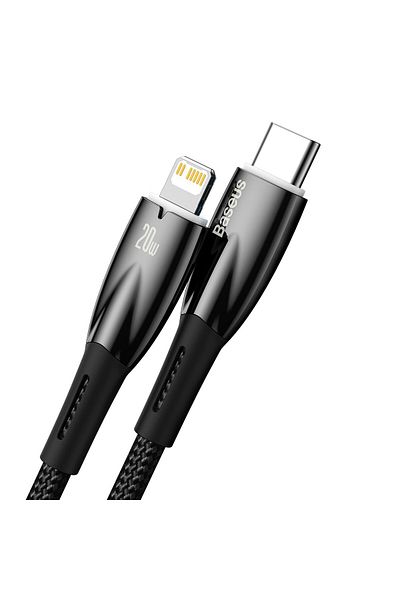 Baseus Kabel przewód do szybkiego ładowania iPhone USB-C - Lightning 480Mb/s PD 20W 2m czarny
