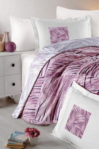 Luoca Patisca Digital Satin Double Duvet Cover Set Tvigy