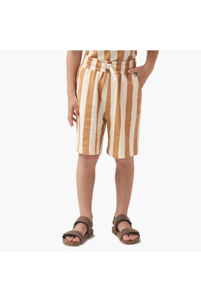 Juniors 3-Piece Printed T-shirt and Shorts Set