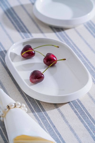 ACAR Rumi Oval Boat Plate - 20 cm