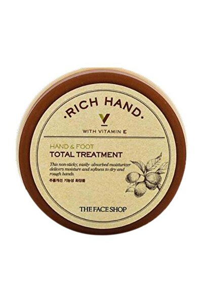 The Face Shop The Face Shop Rich Hand & Foot Cream || With Shea Butter to Nourish Dry Skin || 110ml - The Face Shop