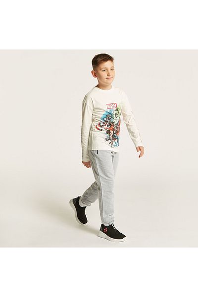 Juniors Solid Joggers with Drawstring Closure and Pockets