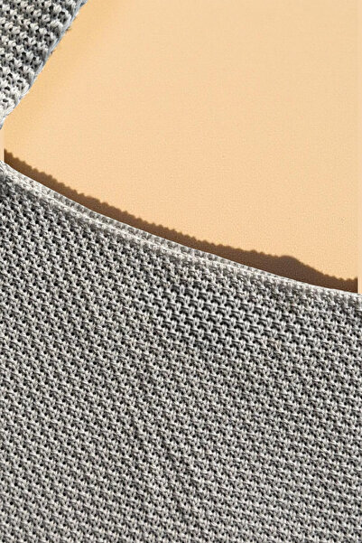 citystyle Women's Knitted Summer Knitwear Mink Beach Bag with Arm Strap 40X36