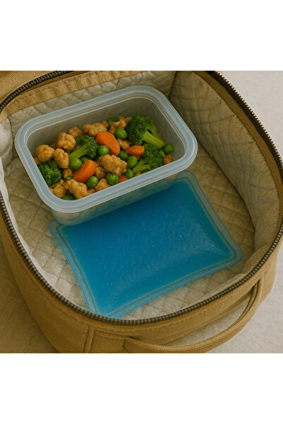 LIFEFIX 5’li Termojel Soğuk & Sıcak Jel Kompres – 13x13 cm | Çok Amaçlı Kullanım | Gıda & Medikal Uyumlu