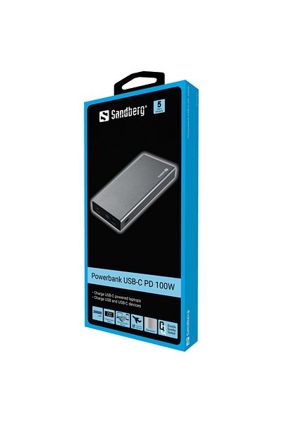Sandberg Powerbank USB-C PD 100W 20000