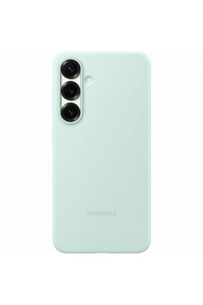 Samsung Carcasă din silicon pentru Galaxy S25+, culoare mentă