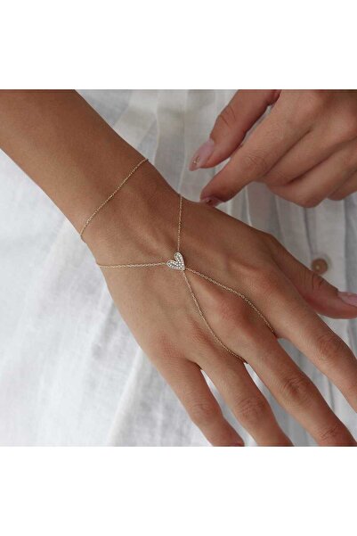 Cherry by Özkonak Origami Taşlı Kalp Şahmeran