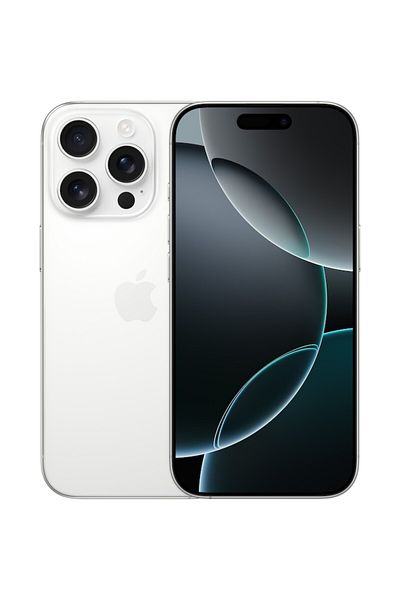 Apple iPhone 16 Pro, 128GB, 5G, White Titanium