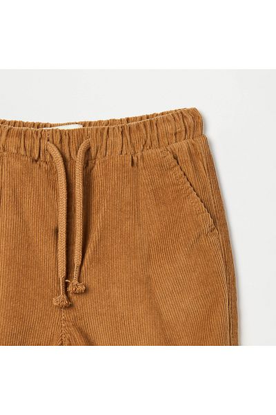 Juniors Ribbed Joggers with Pockets and Drawstring Closure