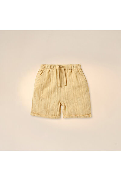 giggles Textured Shirt and Shorts Set