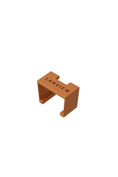 Inna marka Set de cleme Lanview SmartClicks, 20 de piese, portocalii, LVT-SC-O