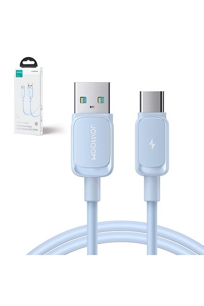 Joyroom Cablu USB-A - USB-C 3A 1.2m albastru
