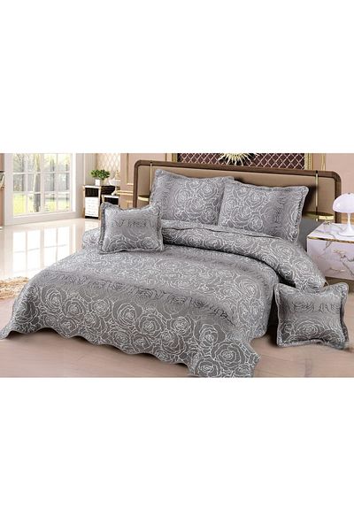 CHIRASO Fine Cotton Duvet Cover Set, Duvet Cover 230x250cm, 2 Pillowcases 60x80cm, 2 Pillowcases 55x55cm