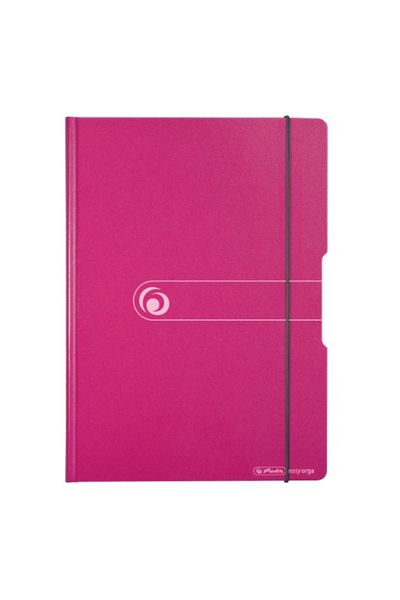 Herlitz Double Clipboard, Format A4, Material PP, Color Purple/Grey