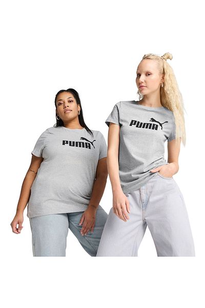 Puma Tricou Ess No. 1 Logo Tee, Gri, Femei