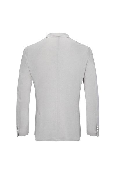 Hatemoğlu Stone Comfort Fit Mono Collar Classic Jacket