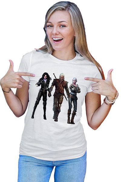 OEM Tricou Femei Witcher Gerald Yennifer Wizard Magic Tank