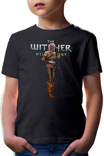OEM Tricou copii Witcher Ciri Adventure Horror Exorcist Game
