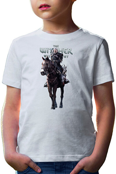 OEM Tricou copii Witcher Horse Logo Gameplay Mythology