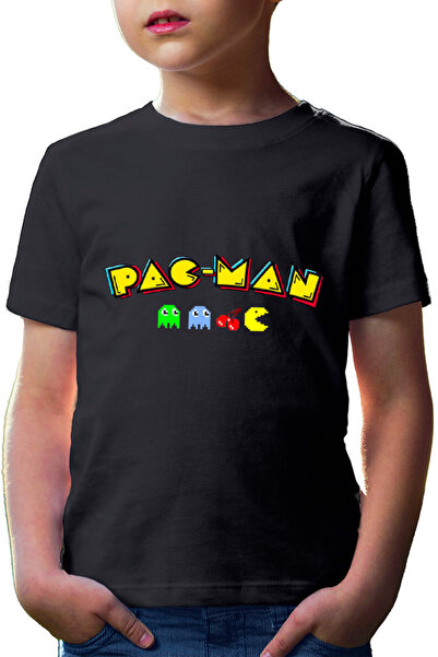 OEM Tricou copii Pac Man Single Game Cherry Abilities Puzzle Eat