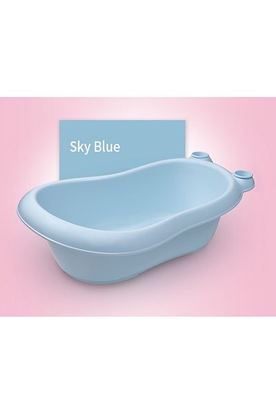 Little Mom Set cadita Little Mom cu hamac si termometru pentru copii Sky Blue
