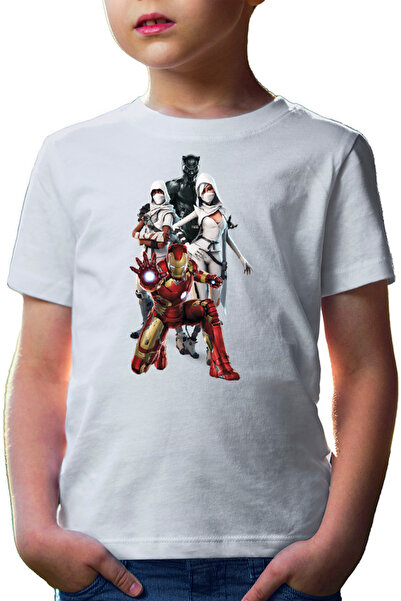OEM Tricou copii Ironman Stark Armor Avangers Suit Panther PUBG