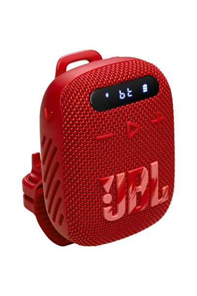 JBL Portable Bluetooth Speaker Wind 3, 5W, Waterproof, Red