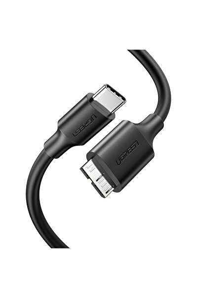 Ugreen Kabel przewod USB-C - micro USB-B SuperSpeed 3.0 1m czarny