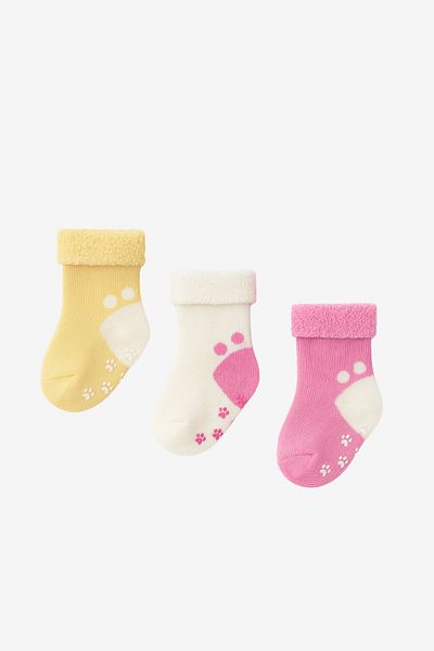 Katia&Bony Baby 3-Piece Towel Socks
