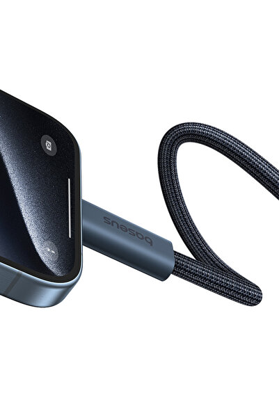 Baseus Kabel przewód USB-C - USB-C 240W PD 8K 60Hz 40Gb/s 1m czarny