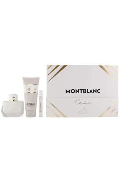 Mont Blanc Mont Blanc Signature Pour Femme Gift Set-Eau de Parfum 90 ml+10 ml+Perfumed Body Lotion 100 ml