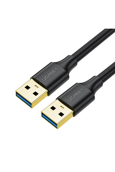 Ugreen Kabel przewód USB-A 3.0 5Gb/s 0.5m czarny