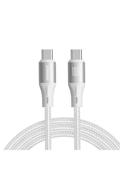 Joyroom Kabel przewód USB-C 100W Light-Speed Series 1.2m biały