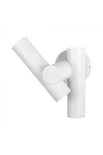 V-TAC Adjustable Led Sconce, 6w, Neutral Light(4000K), 620 Lm, Ip44, White,
