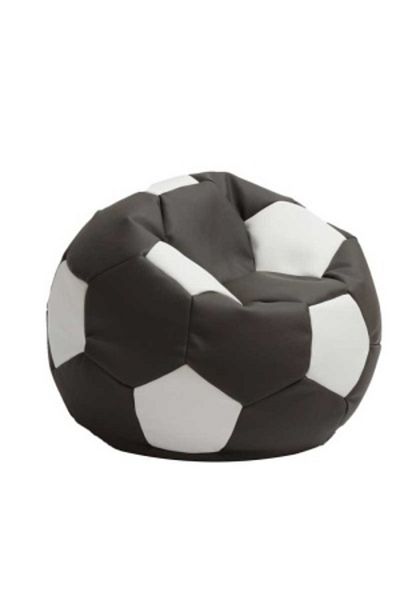 Pufrelax Telstar Junior Ball Armchair, Eco-leather Material - Dark Grey