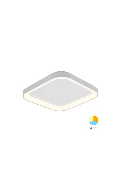 Braytron Lampă de tavan LED Bella 36W 3IN1 IP20 SLS-SR-SQR Albă