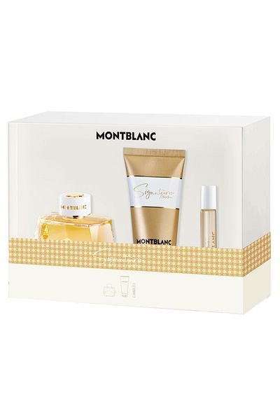 Mont Blanc Signature Absolue Gift Set for Women - Eau de Parfum 90 ml + 10 ml + Perfumed Body Lotion 100ml