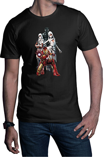 OEM Tricou barbati Ironman Stark Armor Avangers Suit Panther PUBG