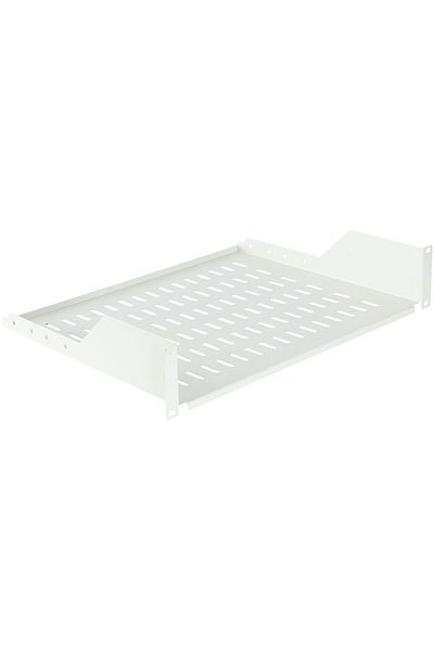 Inna marka Półka rackowa Lanview 2U 19" D=350mm biała, RAS210WH