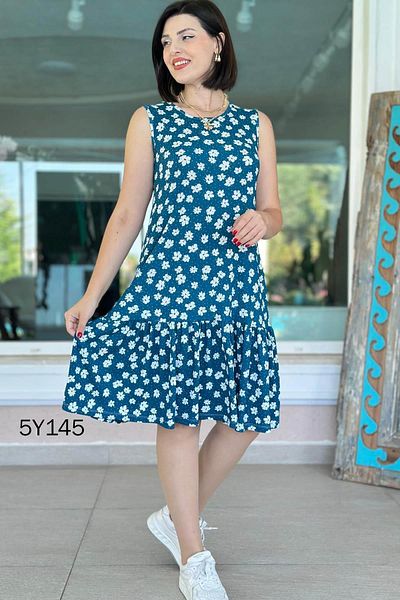 İnce Topuk Ruffled Skirt Wrap Dress 5Y145