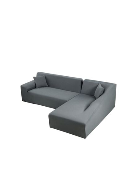 OEM Elastic Cover for Corner Sofa, Comfort Uni, Elastan, Gray