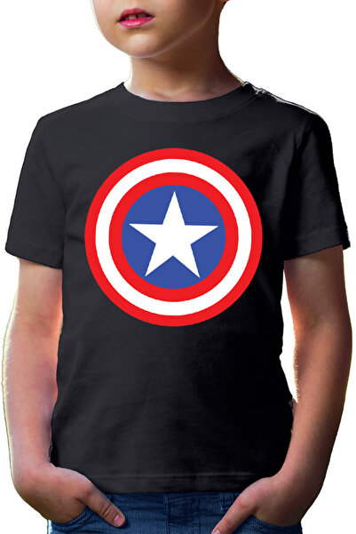 OEM Tricou copii Captain America Cool Powerful Control Abilities