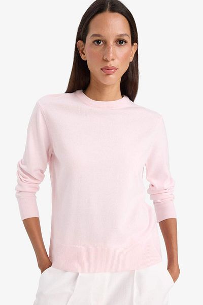 DeFacto Relax Fit Crew Neck Sweater Sweater C0058Ax25Wn