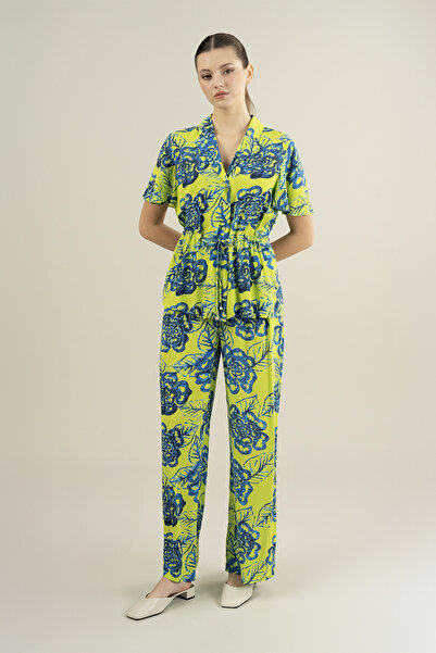 IDYL Flower Patterned Bluz Suit